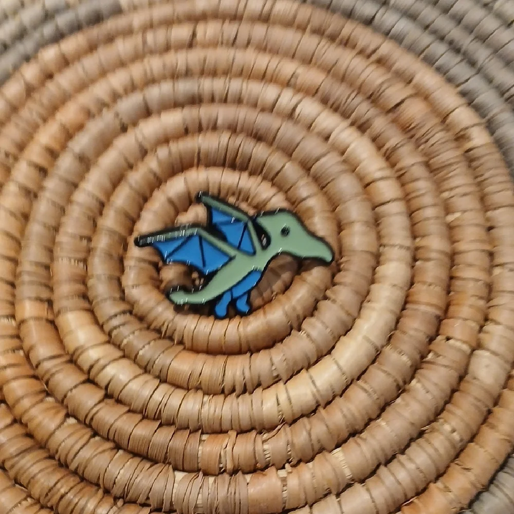5/$25 NEW Pterodactyl Enamel Pin